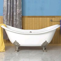 Sunrise Specialty Clawfoot Tub Nickel Feet