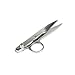 Wisehands 4.5 Inch Sharp Blades Thread Nippers, Stainless Steel with Red Sleeve Cover Made of Rubber