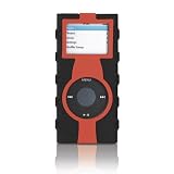 AccurianTM Dual-color Skin for Ipod  Nano (Black/red)
