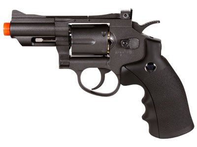 TSD WG 708 CO2 Airsoft Revolver Black airsoft gun