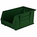 Akro-Mils 30240 RECYHG 15-Inch by 8-Inch by 7-Inch EarthSaver Recycled Plastic Stacking AkroBin,Hunter Green,12-Case