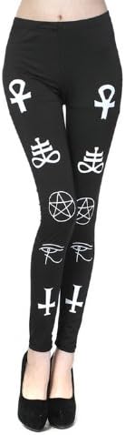 Analiyc Women's Print Leggins,XS-M