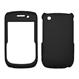 Premium Black Rubberized Snap-On Cover Hard Case Cell Phone Protector for B ....
