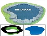 Preformed Flexible 30-mil PVC Ornamental Pond Liner – The Lagoon – 475 Gallons
