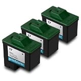 Lexmark 17 10N0217 Compatible Remanufactured Combo Pack - 3 Black Ink Cartridges