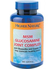 Higher Nature Msm Glucosamine Joint Complex 30