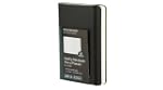 Weekly Notebook Black Hard 18M  Pocket