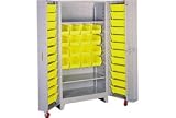 38W Storage Cabinet With Tilt Bins
