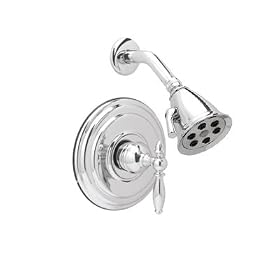 Huntington Brass Showerhead Chrome Lever Hdl