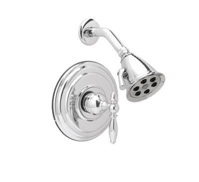 Huntington Brass Showerhead Chrome Lever Hdl