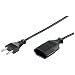 Wentronic NK 113 S-300 Euro Verl�ngerung 3m schwarz