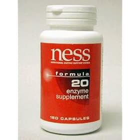 Ness Enzymes Digest # 20 - 180 Capsules