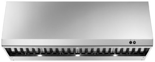 KitchenAid: UXG7480VDS 600 and 1200 CFM exhaust ratings make this vent powerful enough to remove smoke, cooking vapors, and odors from the grill area and 2-Speed Fan Control