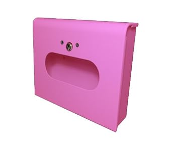 Sanitary Napkin & Tampon Disposal Bag Dispenser -Box Format, Pink, 10 ...