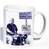 Steve McQueen The Great Escape Pop Art Coffee Mug
