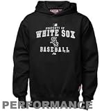 Majestic Chicago White Sox Youth Black Property Of Performance Hoody Sweatshirt