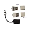 USB Reader for Micro SD card - Reads all micro SD and Micro SDHC Cards in White by Serena