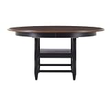 American Perspective#153; Round Dining Table Hearth Black