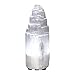 Himalayan Glow Selenite Crystal Lamp 20 cm, Hand Curved Moroccan Charging Station, Crystals and Healing Stones, Electric Cord with Dimmer Switch For Home Decor & Spiritual Protection 4-7 Lbs