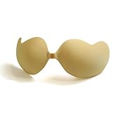 胸 パッド シリコン ブラ 下着 シリコンブラ 胸パッド A Sサイズ ベージュ