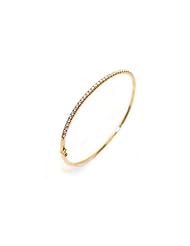1.00 Carat Diamond Bangle Bracelet in 18K Rose Gold