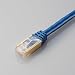 エレコム CAT7対応 LANケーブル 1m(ブルーメタリック) LD-TWS/BM1