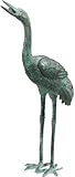 Sale!! Small Straight Neck Bronze Crane