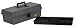 Plano 303-008, 15-Inch Compact Tool Box, Graphite Gray with Black Handle and Latches