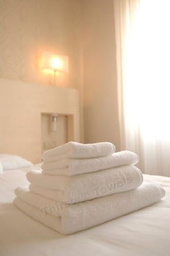 TURKISH 4-PC. TOWEL SET, ULTIMATE PLUSH 700+ GSM (WHITE)