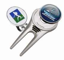 San Diego Toreros Divot Tool Hat Clip With Golf Ball Marker Of 2)