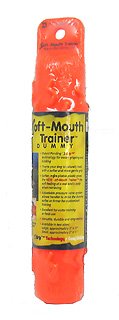 New DT Systems Soft-Mouth Training Dummies Small Blaze Orange Durable Non-Slip Patent Pending