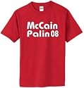 McCain Palin 08 on 100% Heavy Cotton T-Shirt (32 Colors)