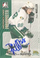 Peter Mueller, Everett Silvertips - WHL, 2006 In The Game Heroes and Prospects Autographed Card