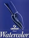 Canson Montval Watercolor Paper Block 10 x 14 Inch 140 lb CP 15 sheets