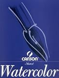 Canson Montval Watercolor Paper Block 12 x 16 inch 140 lb CP 15 sheets
