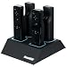 dreamGEAR DGWII-3119 Battery Charger. WII QUAD DOCK - BLACK G-ACCS. 12 V DC Plug