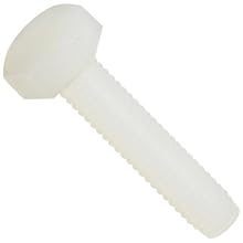 Nylon 6/6 Hex Bolt, Metric, Hex Head