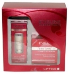 Eveline Lifting Präzision Laser Kosmetik – Set in Geschenk – Box Gesichtscreme 50 ml + Augen  Kontur – Creme 15 ml