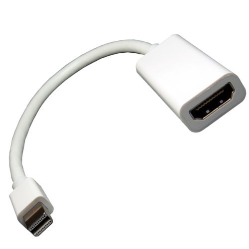 Mini DisplayPort to HDMI Adapter Cable for Apple Macbook, Macbook Pro, iMac, Macbook Air, Mac Mini Laptop