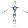 Austrian Crystal Light Blue HEIRESS CHANDELIER Belly Chain