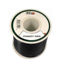 Pico 81223J 22 AWG Black Primary Wire 50' per Package electrical wire