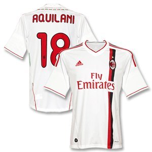 11-12 AC Milan Away Jersey + Aquilani 18-M