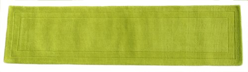 Jovi Home Carved Hand Made Rug 2-Foot by 8-Foot, Lime