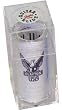 Clayton Heavy Wall Large Bottleneck Glass Guitar Slide, Clear