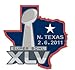 Super Bowl XLV 45 North Texas State Collector Pin