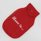 Between the Sheets Love is - Red Hot Water Bottle