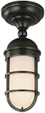 Tools & Hardware : 3011-AGB - Semi Flush Ceiling Fixtures Hudson Valley Lighting, Inc.