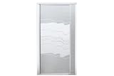 Sterling 1535D-42N-G10 Vista Pivot II Shower Door 69H x 36 - 42W Pebble Glass Nickel