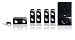 Philips SPA7650 - PC multimedia home theatre speaker system - 90 Watt (Total) - high-gloss piano black