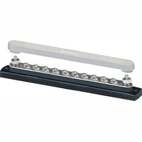 2312, 150 Ampere Common Busbar 20 x 8-32 Screw Terminal with Cover